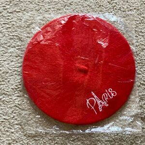Red Paris Beret